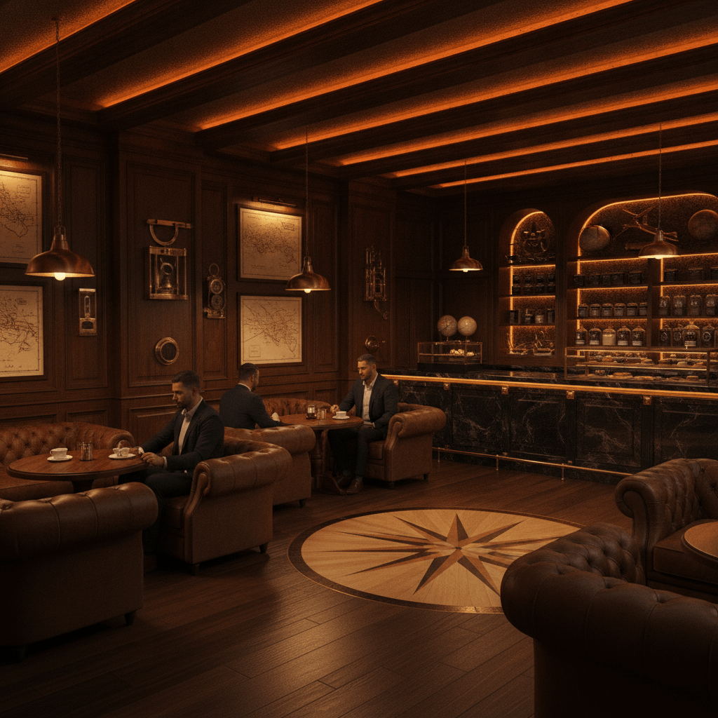 L'Aviateur lounge intérieur